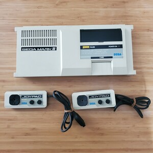 1円スタート! SEGA MARKⅢ セガ マーク3 本体コントローラー×2 動作確認済 激レア 