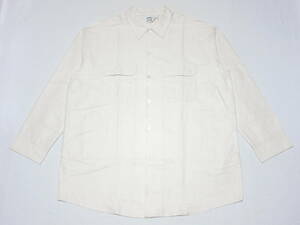 新品 SUNSEA(サンシー)Big shirt/ビッグシャツ★[Lサイズ] ビッグシルエット ビッグサイズ ワークシャツ