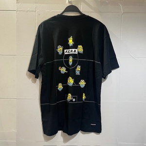 F.C.REAL BRISTOL 24ss MINIONS TEAM 4-3-3 TEE XLサイズ エフシーレアルブリストル ミニオンズ半袖Tシャツ