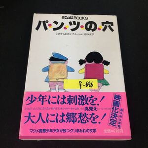 f-646 BOMBブック! パンツの穴 横山征次 株式会社学習研究社 昭和57年発行※12