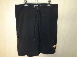 b301◆BILLABONG PLATINUM サーフパンツ◆ビラボン w32 黒 RN99064 CA37757 ストレッチ PX:3 カーゴポケット ショーツ ネコポス便発送可 4D