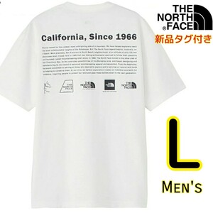 【新品・即決・送料無料】ノースフェイス ヒストリカルロゴ 白 L 半袖 Tシャツ THE NORTH FACE