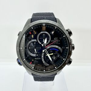 3150 CASIO カシオ EDIFICE エディフィス デイト ソーラー EQB-501TRC-1AJR 710CS9 Scuderia Toro Rosso Limited Edition 腕時計