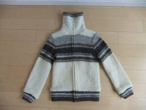 MADE IN ICELAND 100% ARCTICS SHEEP WOOL JACKET OPTI ファスナー アイスランド製 ジャケット