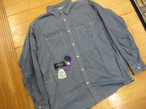 新品未使用　ザノースフェイス　パープルレーベル　Indigo Dungaree Shirt　NT3156N　サイズXL　インディゴ　THE NORTH FACE PURPLE LABEL