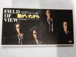 CDシングル　短冊CD　FIELD　OF　VIEW　君がいたから