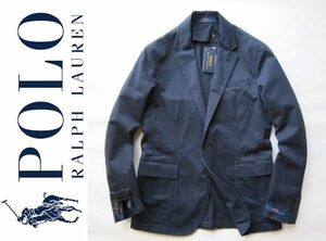 ◆本物◆POLO RALPH LAUREN◆軽快◎ストレッチ2釦JKTネイビーS(日本M～) 新品