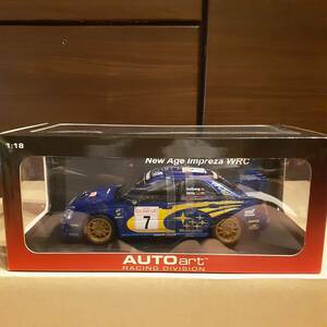 AUTOart オートアート 1/18 SUBARU スバル インプレッサ WRC 2003 ラリー・モンテカルロ #7 P.ソルベルグ