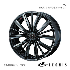 LEONIS/VX ムラーノ Z50 アルミホイール1本【19×8.0J 5-114.3 INSET48 BMC1(ブラックメタルコート ワン)】0039260