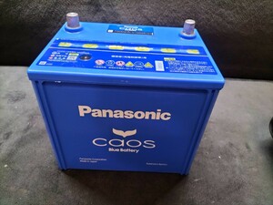 Panasonic CAOS 100D23L/C7 中古 良品バッテリー カオス ブルーバッテリー 2021年製 75D23 80D23 85D23 90D23 95D23 23L 沖縄 離島不可