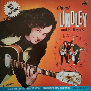 ◆ David Lindley and El Rayo-X【US盤 Rock LP】Win This Record!　(Asylum 60178) 1982年 