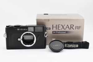 [防湿庫] Konica コニカ HEXAR RF レンジファインダーカメラ 元箱付 (t10688)