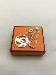 HERMES　エルメス　ホースシュー　チャーム　シルバー　アクセサリー　925【C914403】