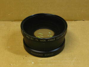 ▽Panasonic DVX100 PRO DV .7X WIDE ANGLE CONVERTER 0.7倍 ワイコン CENTURY PRECISION OPTICS 外観傷あり 中古