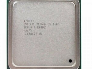 2個セット Intel Xeon E5-1603 SR0L9 4C 2.8GHz 10MB 130W LGA2011 DDR3-1066