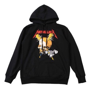 ag9●新品 黒 Mサイズ●メタリカ METALLICA パーカー スウェットパーカ PARKA//バンド ロック パンク メタル