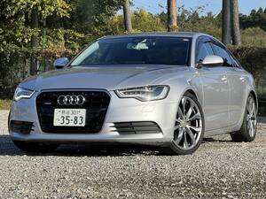 ★美車★ 車検付！ AUDI A6 2.8FSIクワトロ 4WD 20inchアルミ AA評価4点 ガラスコーティング施工車 内外装仕上げ済み 整備後納車も可！