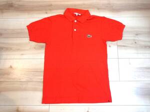 CHMISE LACOSTE シュミーズラコステ 鹿の子ポロ L1212 レッド 2