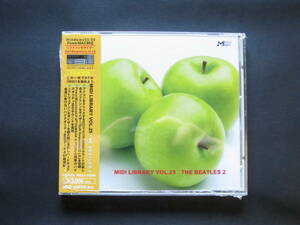 ★Windows95/Mac漢字Talk7.5以降　CDソフト MIDI Library Vol.25 THE BEATLES 2 新品未開封 ゆうパケット一律230円