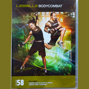 ボディコンバット 58 CD DVD LESMILLS BODYCOMBAT レスミルズ