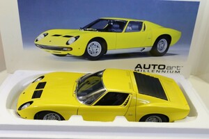 Aa オートアート 1/18 ランボルギーニ ミウラSV イエロー　64AHIAE