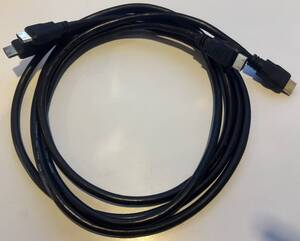 即決200円 中古品 HDMI Cable ○1.4m ×2本