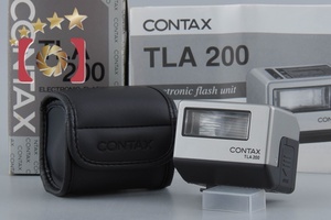 【中古】CONTAX コンタックス TLA200 エレクトロニック フラッシュ 元箱付き