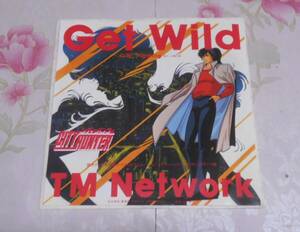 G☆/【EPレコード】Get Wild TM Network/シティーハンター