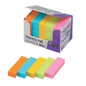 【5個セット】 3M Post-it ポストイット 強粘着エコノパック 見出し 3M-7001SS-NEX5 /l