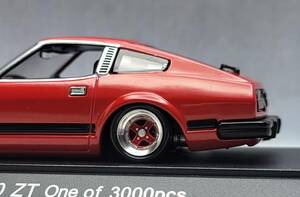 1/43　日産　フェアレディZ改　280Z-T　（１３０Z）　ＳＳＲマークⅡ　アルミ製　深リム　街道レーサー　グラチャン　エブロ