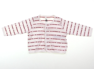 プチバトー PETIT BATEAU カーディガン 70サイズ 女の子 子供服 ベビー服 キッズ