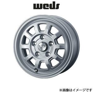 ウェッズ ヴィセンテ06 TL アルミホイール 1本 タウンエース S402/S412 13インチ シルバー 0040112 WEDS VICENTE-06 TL