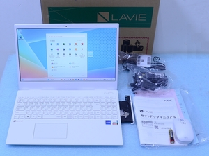 美品NEC ラヴィ 12世代Core i7 メモリ16GB 512GB(SSD) LAVIE Smart N15 PC-SN176ACAW-8 Office Win11 ノートパソコン 管理Z12