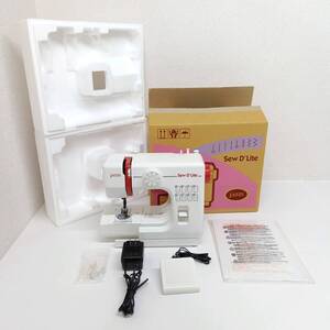 美品 ジャノメ SEW D’LITE JA525 JANOME コンパクト 電動 ミシン 