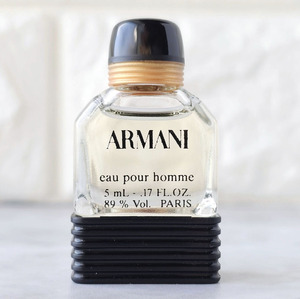 ★液体未使用★GIORGIO ARMANI eau pour homme/ジョルジオ アルマーニ プールオム★5ml・EDT★