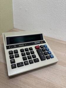 1円スタート　SHARP 12桁　レトロ電卓 COMPET CS-2122D 　現状品