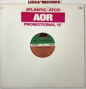 MEGA RARE PROMO Mike + The Mechanics - All I Need Is A MiracleUS 1985 ORIGINAL Mike Rutherford GENESIS *12“レコード LICCA*RECORDS