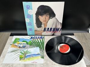 ３４４４　レコード　ＬＰ　【帯付】安田成美 Narumi Yasuda「First Album」LP（12インチ）/Japan Record(28JAL-9)/邦楽ポップス