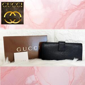 GUCCI グッチWホック 長財布137375ホースビット ブラック雑貨屋G&G