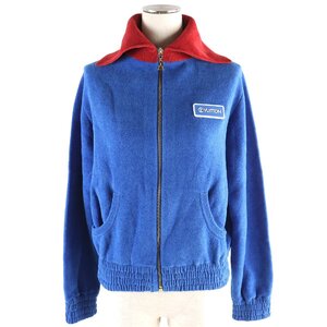 未使用品△LOUIS VUITTON ルイヴィトン 21AW シルク混 ロゴラバーワッペン パイル地 クロップド ZIP UP ジャケット 約S 正規品