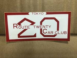 超希少！暴走族ステッカー　ROUTE 20 ②