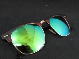 RayBan レイバン RB3016 CLUBMASTER W0365 51□21 3N クラブマスター サングラス