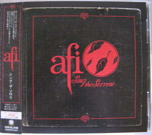 ◆CD◆AFI／シング・ザ・ソロウ◆アフィ◆帯有り国内盤