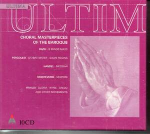 未開封ＣＤＢＯＸ10枚組・ＵＬＴＩＭＡ　ＣＨＯＲＡＬ　ＭＡＳＴＥＲＰＩＥＣＥＳ　ＯＦ　ＴＨＥ　ＢＡＲＯＯＵＥ