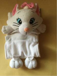 トイレットペーパーホルダーカバー　ディズニー　Disney おしゃれキャットマリーちゃん The Aristocats marie WCカバー　ぬいぐるみ