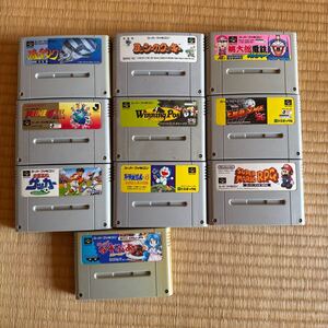 スーパーファミコン ソフト　まとめてセット　中古品