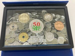 【A06D132】美品　1円　アルミニウム　貨幣誕生　50周年　2005年　プルーフ　貨幣セット 造幣局　666円