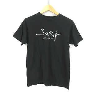 YOUTHFUL SURF 半袖 Tシャツ 黒 ブラック S レディース