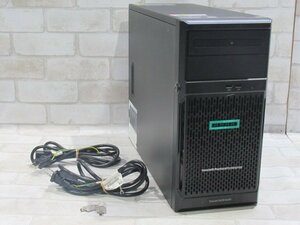 04805 Ω 新TTPC 1668ｍ 保証有 HPE ProLiant ML30 Gen10【 OS無 / Xeon E-2126G 3.3GHz / 32.0GB / 300GB SAS 2.5インチ×5 】鍵付