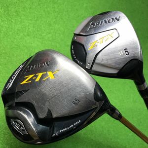 AD-014 SRIXON スリクソン ダンロップ 2本セット #1 8.5°/#5 18° ROMBAX/オリジナルシャフト フレックスS 全国送料無料